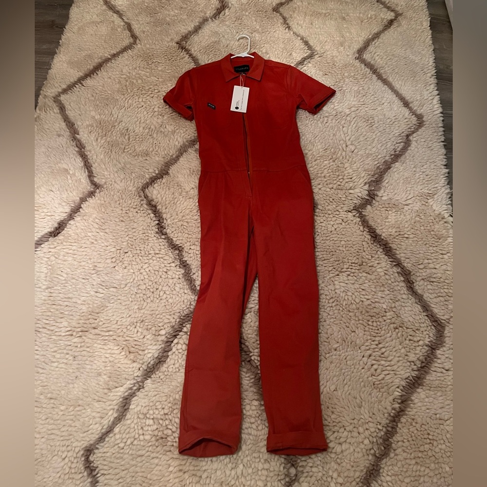 Wildfang Red Jumpsuit